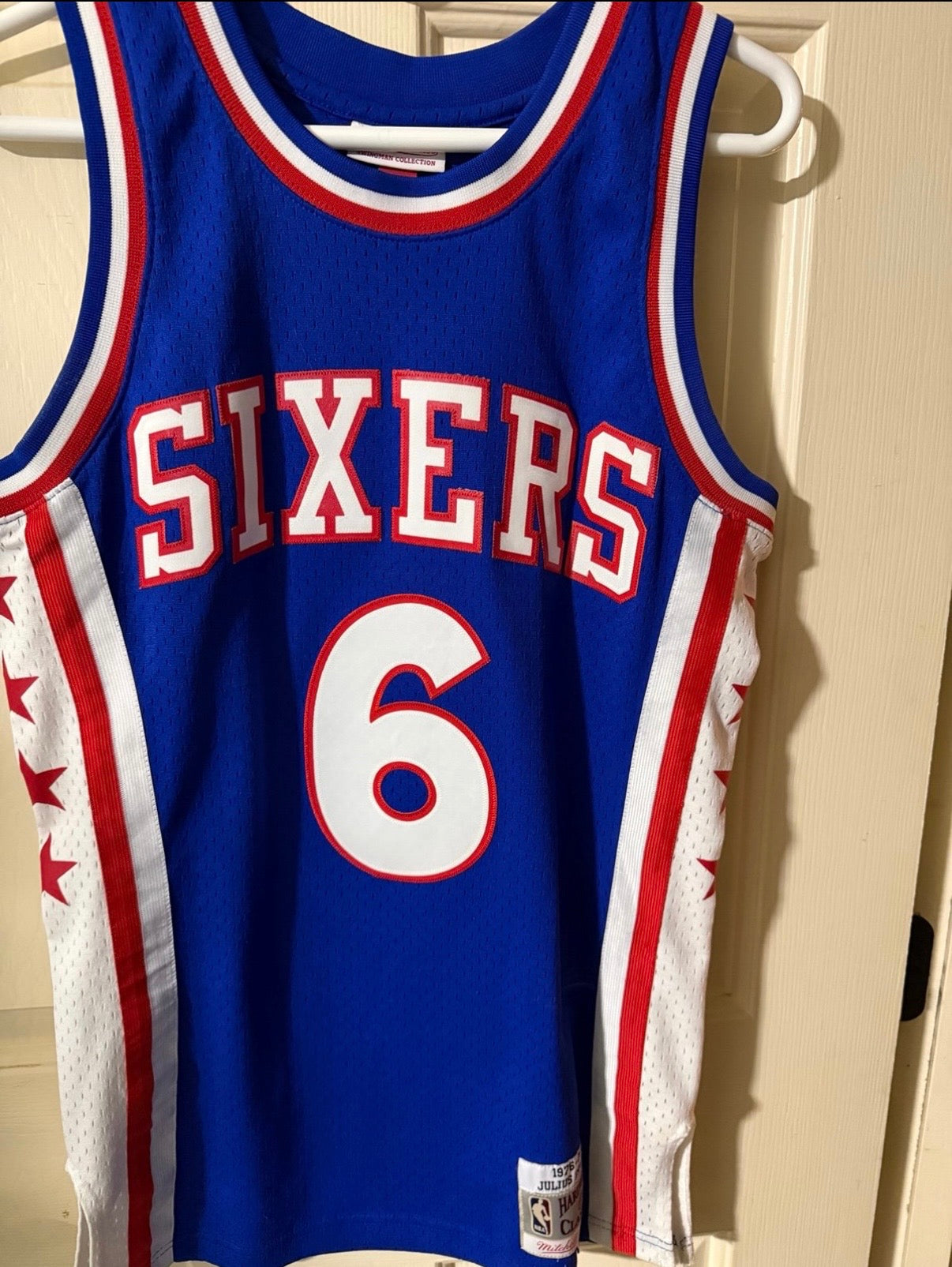 Throwback Philadelphia 76ers Julius Erving Jersey
