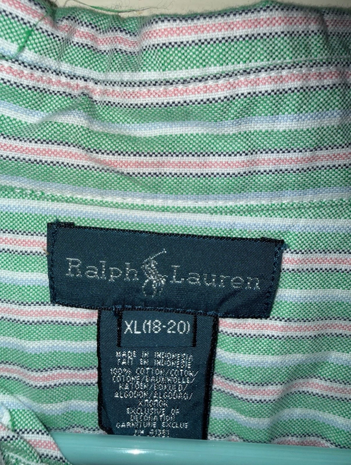 Youth Polo Ralph Lauren Button Down Shirt
