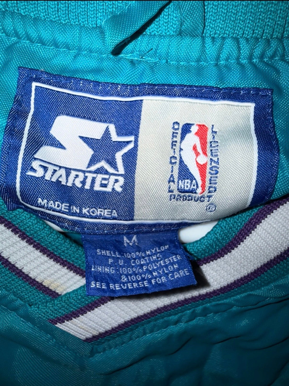 Vintage NBA Charlotte Hornets Starter Jacket
