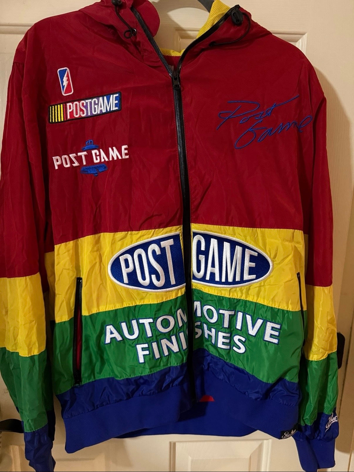 Vintage Nascar Race Car Jacket