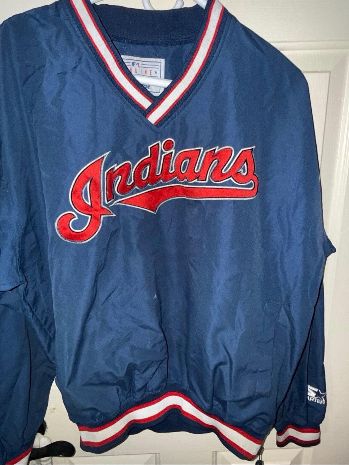 Vintage Cleveland Indians Baseball Starter Jacket