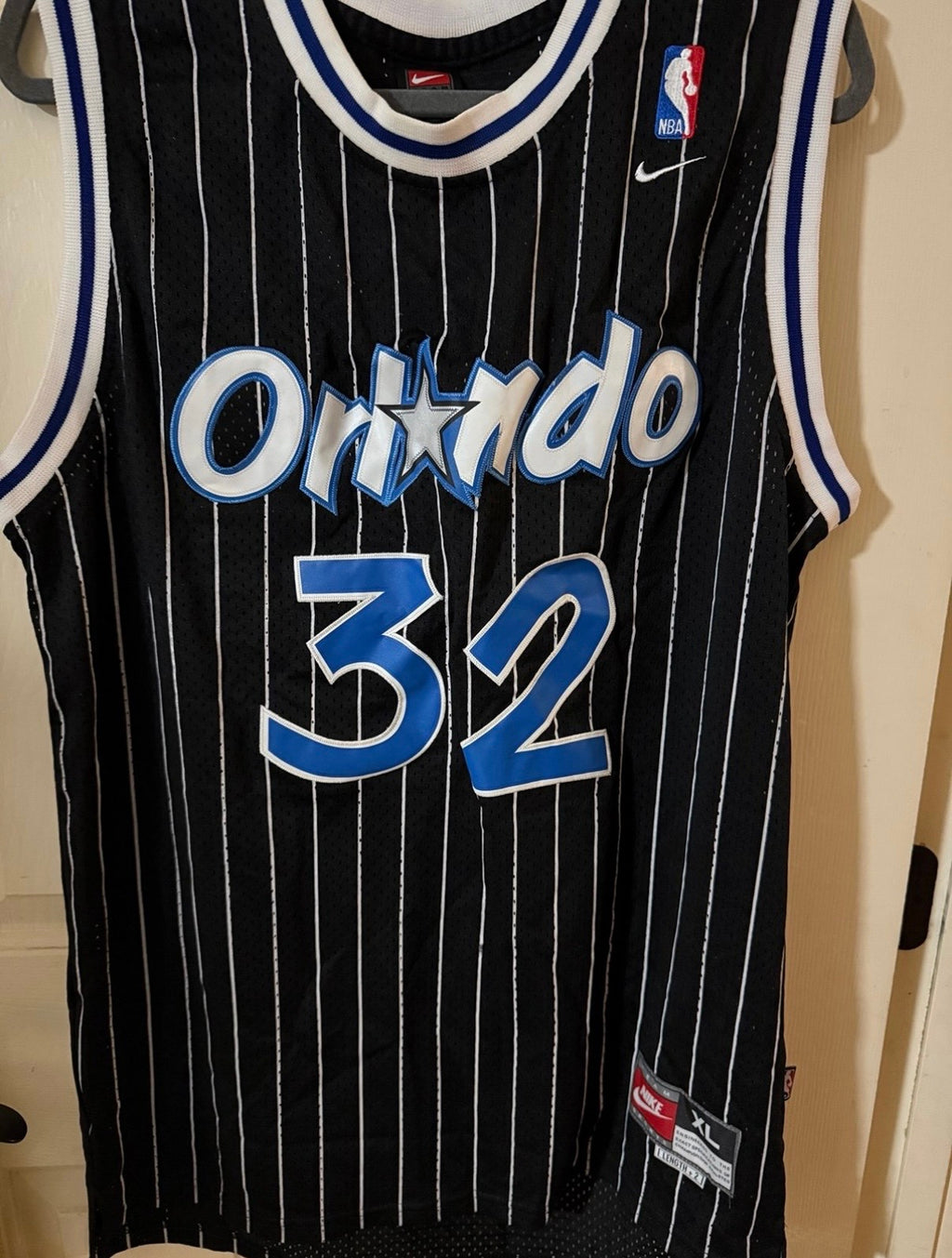 Shaquille O’neal Orlando Magic Throwback Jersey